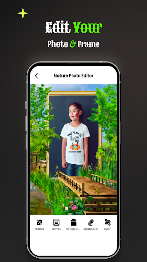 Nature Photo Frames: remove bg Screenshot 3