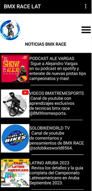 BMX RACE APP Screenshot 3