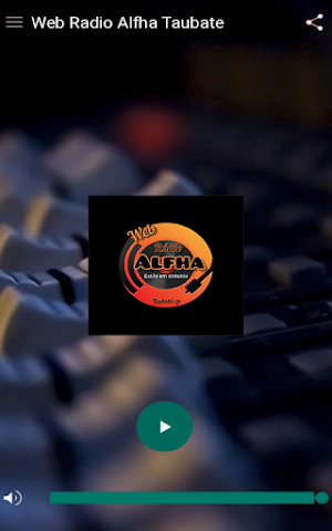 Web Radio Alfha Screenshot 1