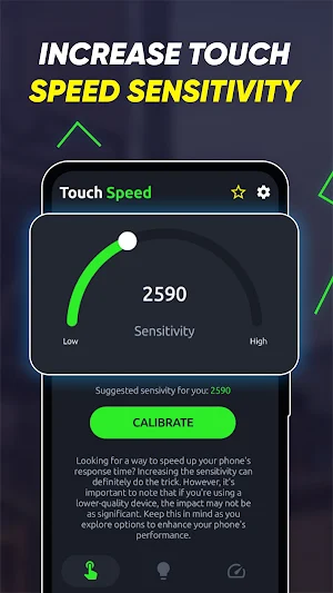 Touch Speed Sensivity Increase Screenshot 1