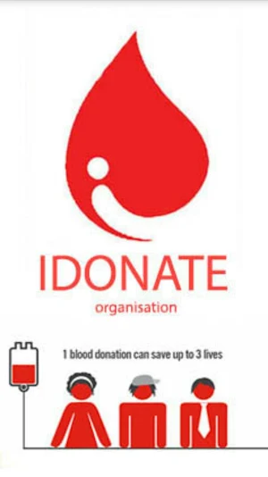 IDONATE - WE DONATE BLOOD Screenshot 1