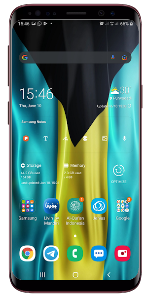 Bahamas Flag Live Wallpaper Screenshot 2