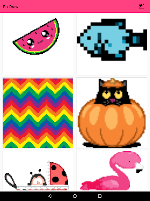 Coloring by Numbers - Pix Draw Screenshot 1