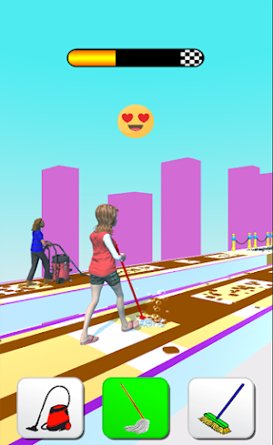 Dirty Path Run Game Screenshot 1