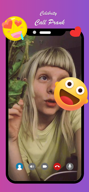 Aurora Aksnes Fake Video Call Screenshot 1