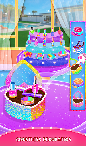 Makeup Cake Maker: Cake Games Screenshot 2