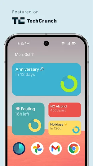 Countdown - Pretty Progress Screenshot 1