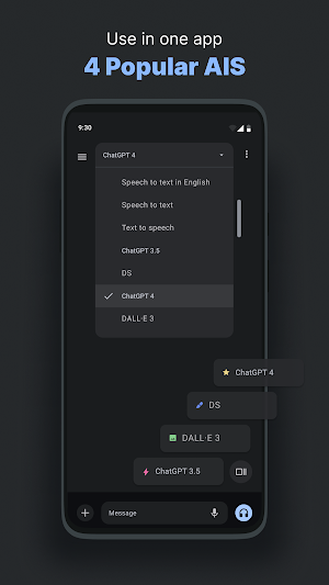 1chat - all AI in one chat Screenshot 1