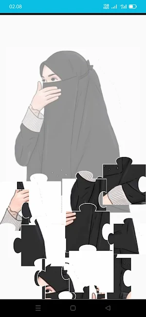 Hijab Game Puzzle Jigsaw Nice Screenshot 2