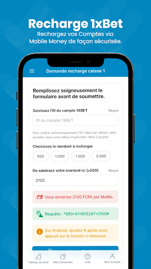 PayForBet Screenshot 1