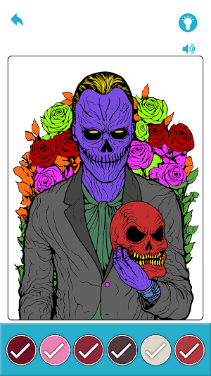 Monsters Color By Number Book Screenshot 3