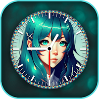 Anime Clock Live Wallpaper