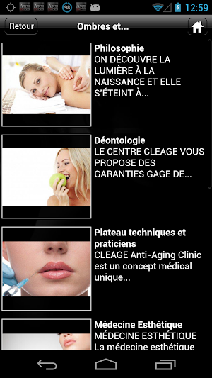 Centre esthétique Cleage Screenshot 1