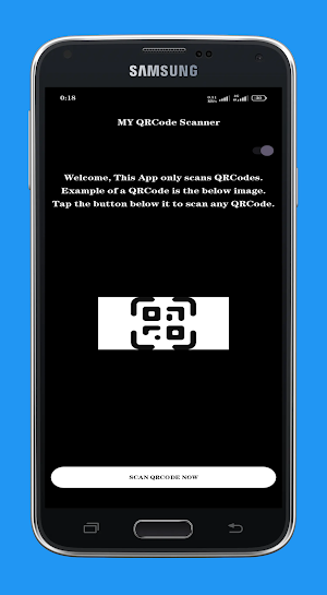 My QRCode Scanner Screenshot 1