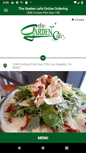 Garden Cafe Online Ordering Screenshot 0