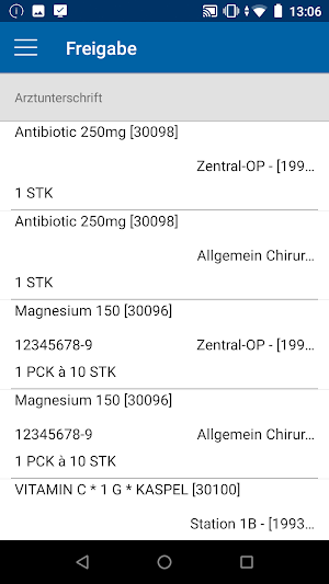 CGM MUSE Approval Screenshot 2