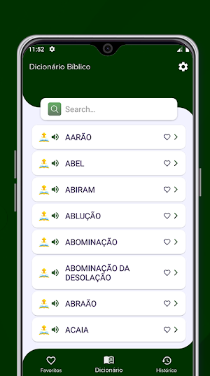 Dicionário Bíblico Screenshot 0