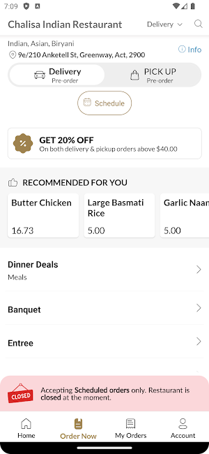 Chalisa Indian Restaurant Screenshot 2