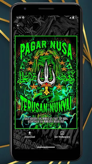 Wallpaper Pagar Nusa Keren Screenshot 1