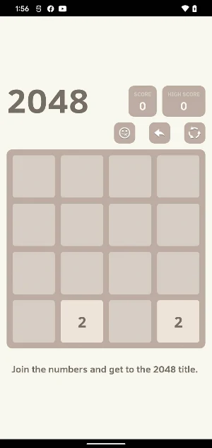 2048 small game Screenshot 3