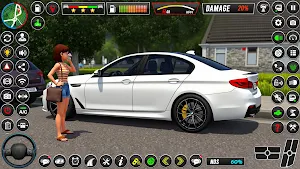 Extreme School Car Driving 3D Screenshot 1
