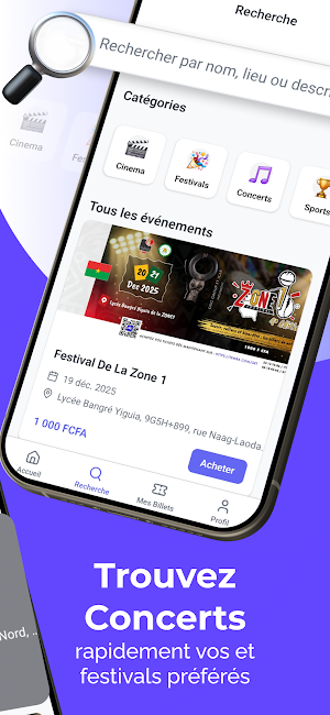 TEMBA - Billetterie officielle Screenshot 1