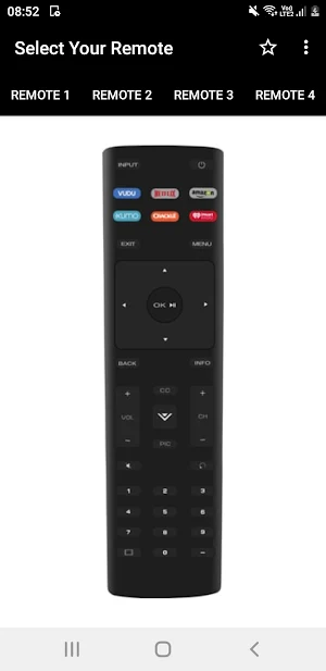 Vizio TV Remote Screenshot 0