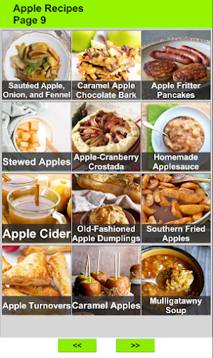 Apple Recipes Screenshot 1
