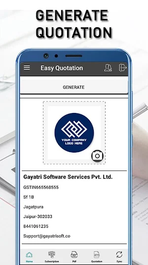 Easy Quotation - Best Estimate/Quotation App Screenshot 2