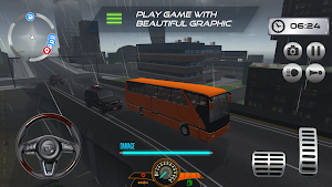 Bus Simulator 3D - City Rain Screenshot 1