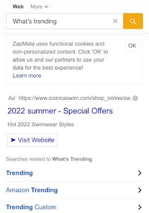 Smart Search Screenshot 1