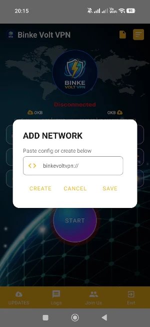 Binke Volt VPN Screenshot 2