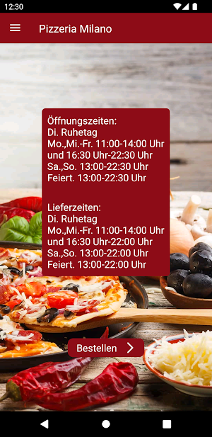 Pizzeria Milano Screenshot 3