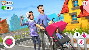 Working Virtual Mother: Happy Family Mom Simulator Screenshot 0