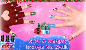 Christmas Nail Art Salon : Nail Designs Game Screenshot 3