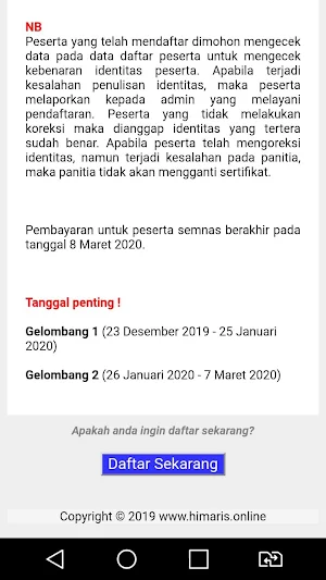 Himaris Stia Malang Screenshot 3