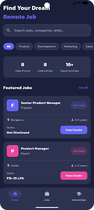 WFH - work from home jobs Screenshot 0
