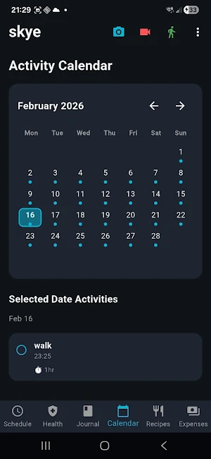 Pet Schedule Screenshot 2