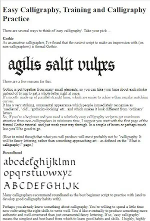 How to Learn Calligraphy Screenshot 0