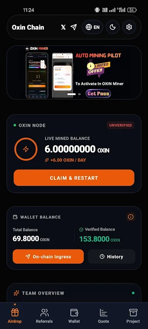Oxin Chain Screenshot 3