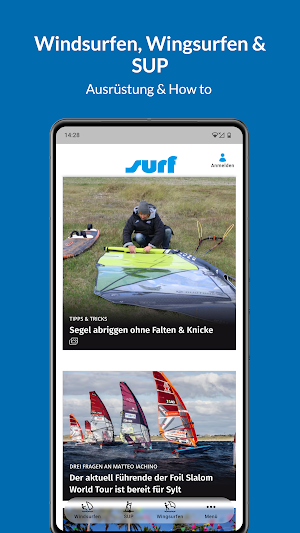SURF Magazin Screenshot 1