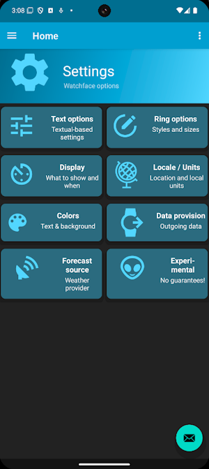 SkyHalo 2 Weather (Wear OS 5+) Screenshot 1