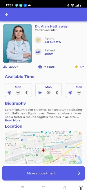 Patient - Hospital Care Plus Screenshot 2