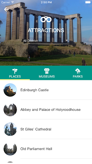 Edinburgh Travel Guide Screenshot 1