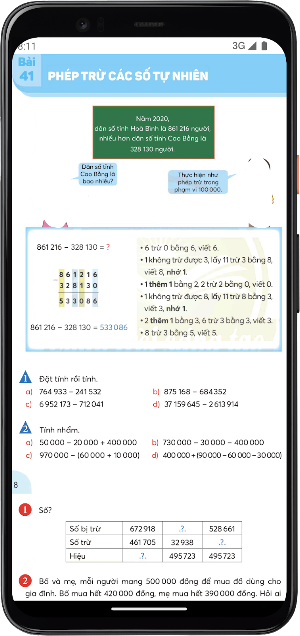 Toán Lớp4 - Tập một Screenshot 1