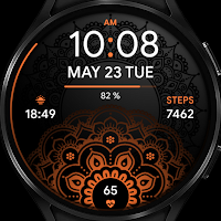 Henna Flower - watch face