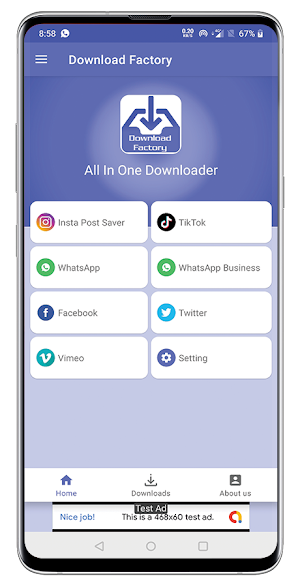Download Factory - All In One Downloader Tool Screenshot 3