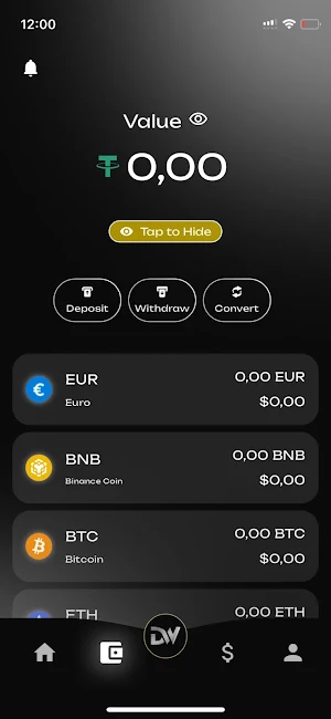 DoubleWallet Screenshot 1