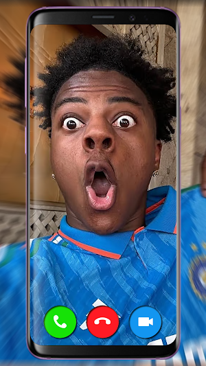 IShowSpeed Call Prank Fake Cal Screenshot 3