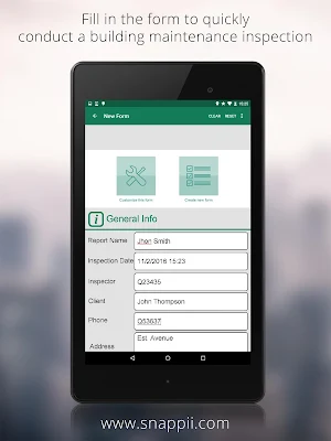 Building Maintenance App Screenshot 1